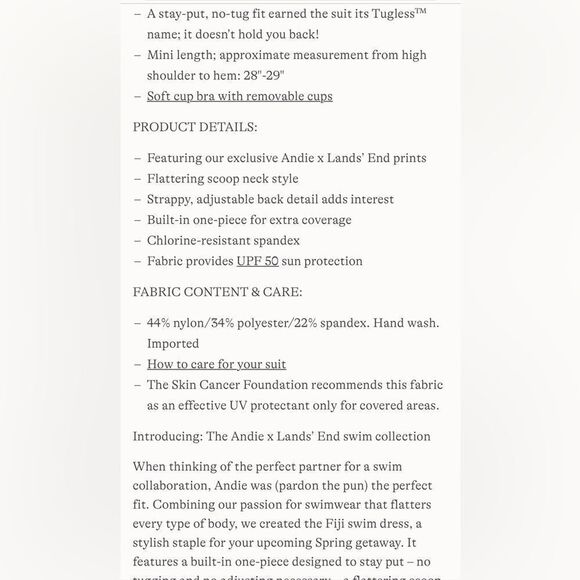 Land's End Red Andie Tugless Fiji X back swim dress dark wine abstract floral S - Picture 7 of 8